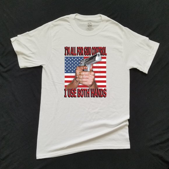 5/$50 Gun Control Men's Tops Mystery Box Graphic - Picture 7 of 13